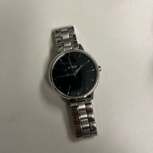 Nixon Silver and Black Watch